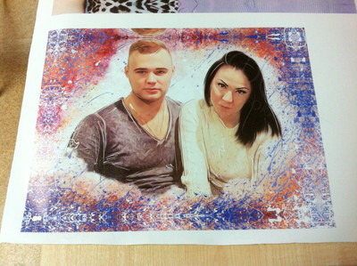 Фотокартина в стиле дрим-арт на холсте 40х30см — фото