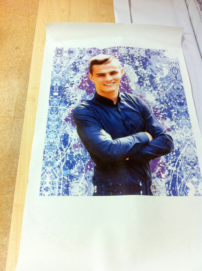 Фотокартина в стиле дрим-арт на холсте 40х50см — фото