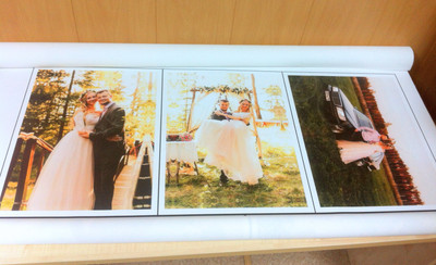 Фотокартины на холсте 30х40см, 40х30см «Свадьба» — фото