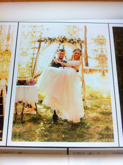 Фотокартины на холсте 30х40см, 40х30см «Свадьба» — фото