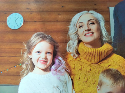 Фотокартина на холсте с подрамником 50х70см «Семья» — фото