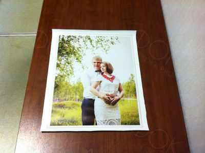 Фотокартина на холсте 30х40см «Свадьба» — фото