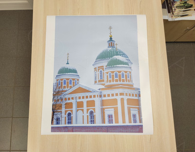 Фотокартина на холсте 40х60см «Церковь» — фото