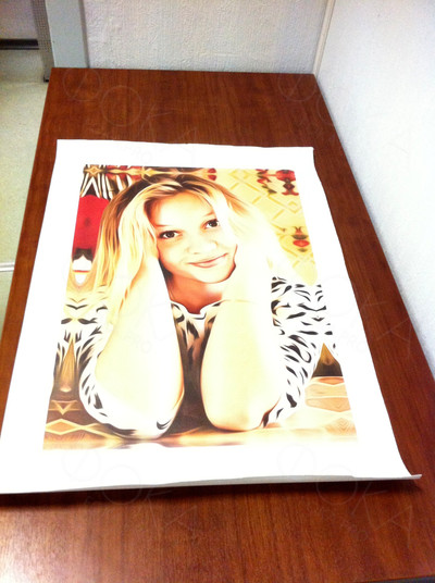 Фотокартина на холсте 40х60см «Красивая девушка» — фото