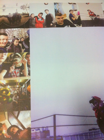 Фотокартина-коллаж на холсте 50х50см «Друзья на век» — фото