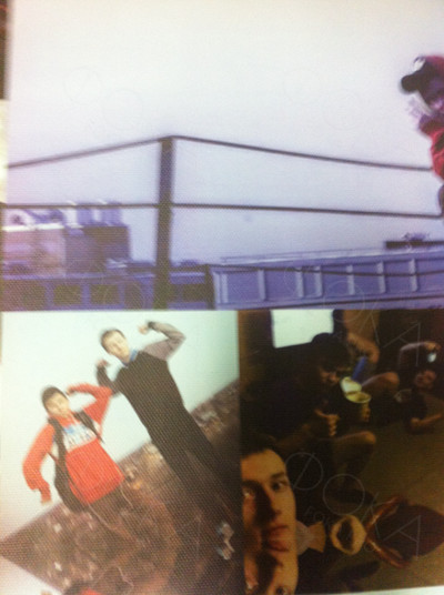 Фотокартина-коллаж на холсте 50х50см «Друзья на век» — фото