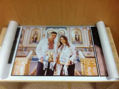 Фотокартина на холсте 60х40см «Венчание» — фото