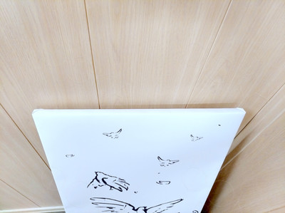 Картина 50х70 см «Птицы из книги Только совесть» — фото