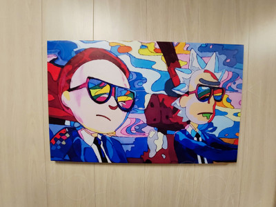 Картина на подрамнике 80х50см в стиле «Поп-арт» — фото