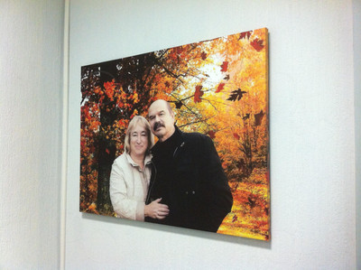 Фотокартина-монтаж на холсте 80х60см «Юбиляры» — фото