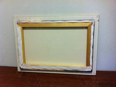 Картина-фотомонтаж на холсте 60х40см «Всадник на белом коне» — фото