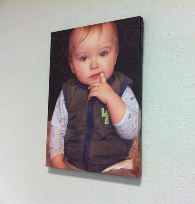Фотокартина на холсте 30х40см «Малыш» — фото