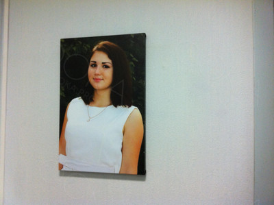 Фотокартина на холсте 40х60см «Юлечка» — фото