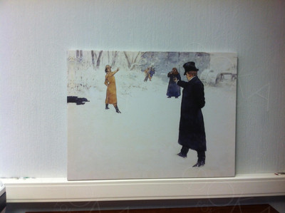 Фотокартина на холсте 80х60см «Дуэль» — фото