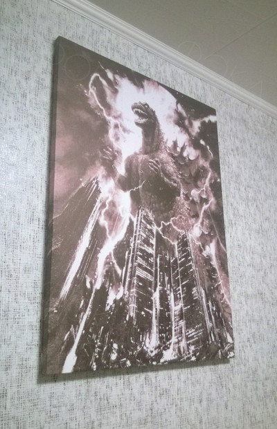 Фотокартина на холсте 60х80см «Годзилла» — фото