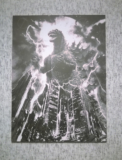 Фотокартина на холсте 60х80см «Годзилла» — фото