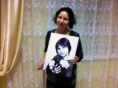 Фотокартина на холсте 30х40см «Татьяна» — фото