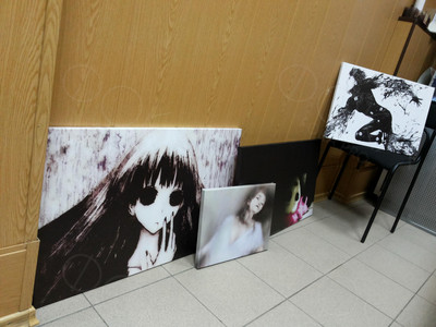 Фотокартина на холсте 60х40см «Gantz» — фото