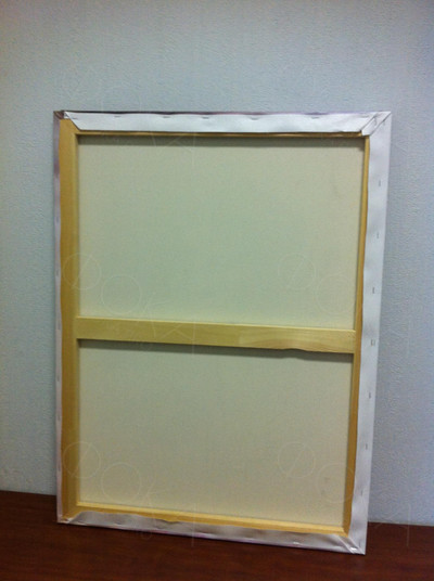 Фотокартина на холсте 60х80см «В шикарном свадебном платье» — фото